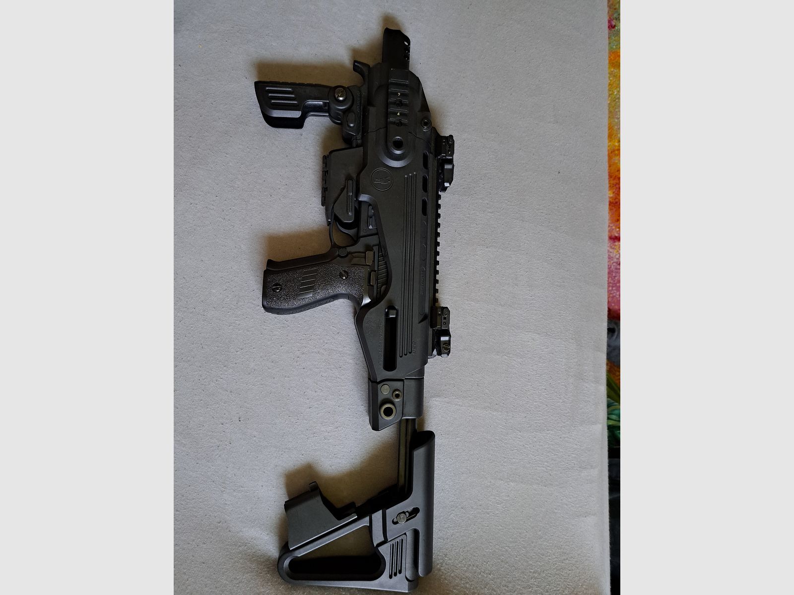 WE P226 GBB mit Carabine Kit