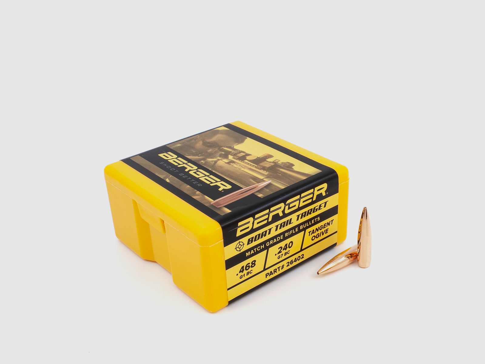 Berger Geschoss 6,5mm/.264 BT Target 120GR 100 Stück