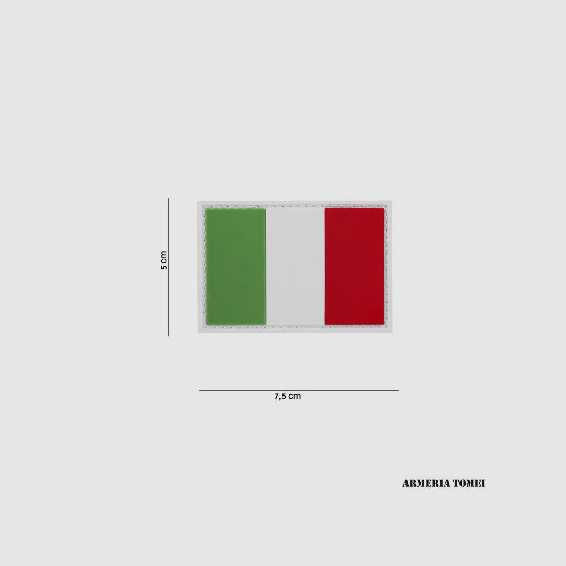 PATCH – 3D PVC FLAGGE ITALIEN #13054