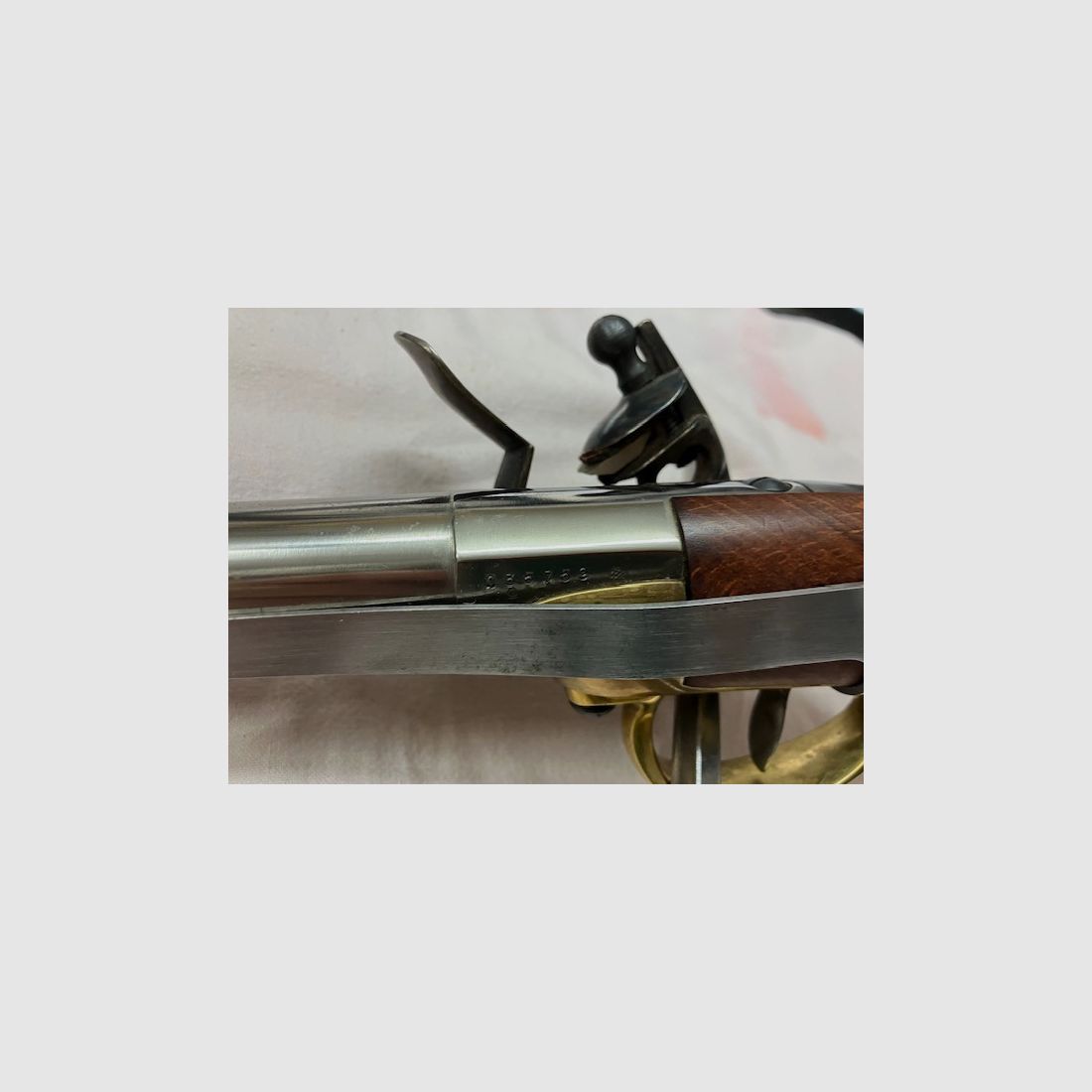 Charleville M 1777 flintlock pistol in caliber .69, unused condition