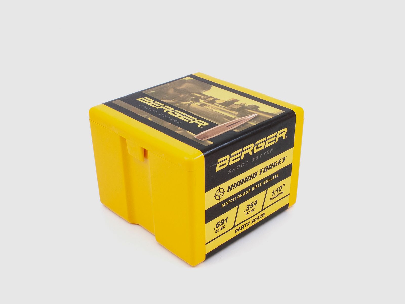 Berger Geschoss .30 Hybrid Target 215GR 100 Stück