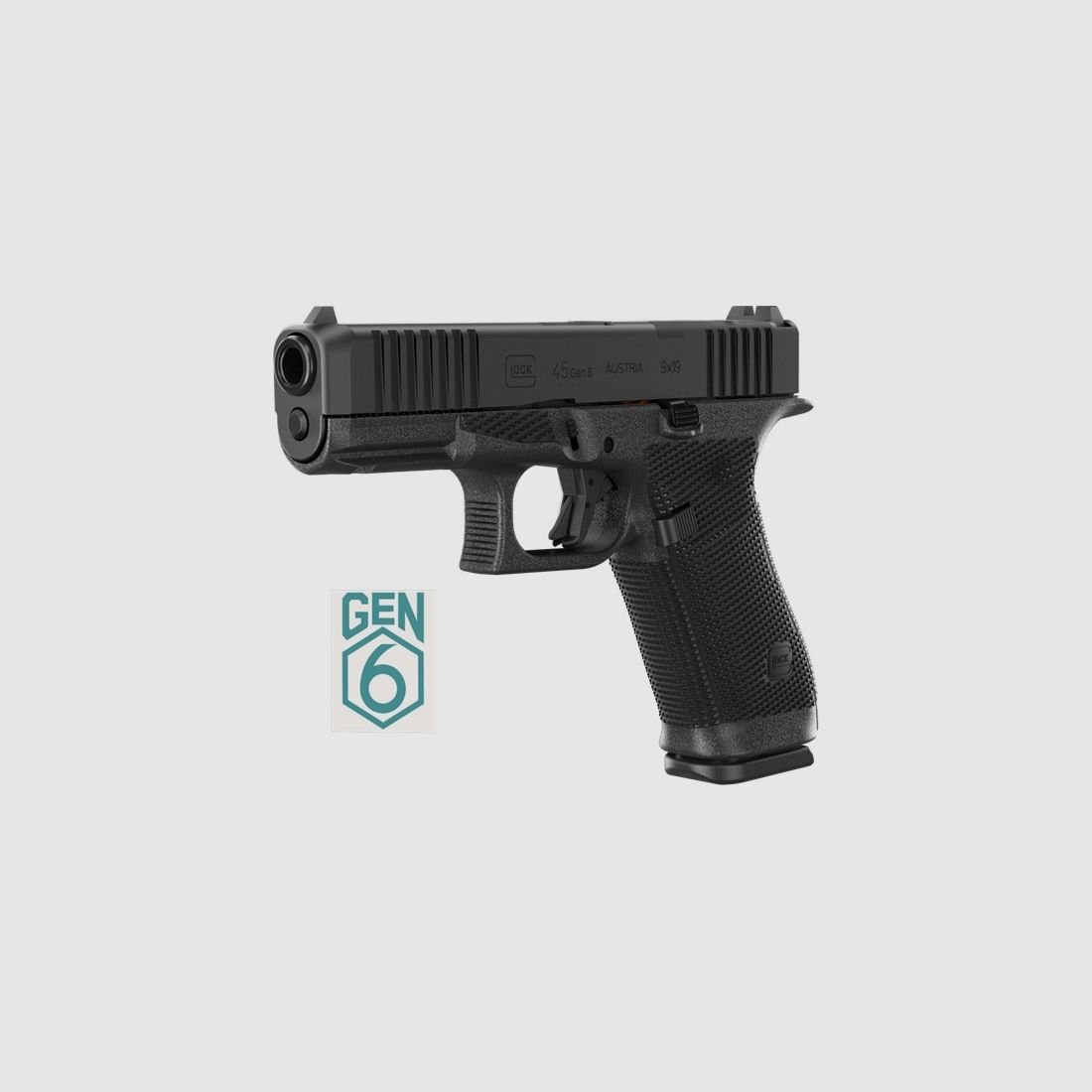 GLOCK 45 GEN6 9x19 PISTOL OR/FS, image 2 of 5