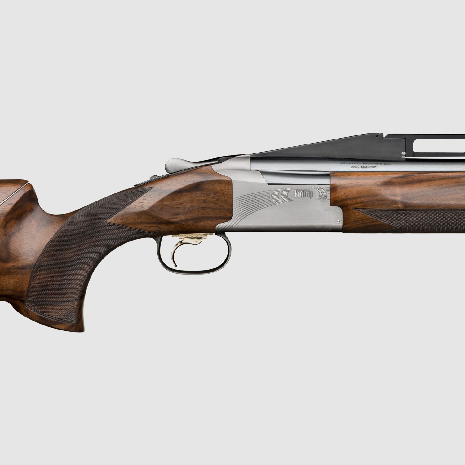 Browning B725 Pro Trap HR 12 INV DS Adjust High Rib Bockdoppelflinte