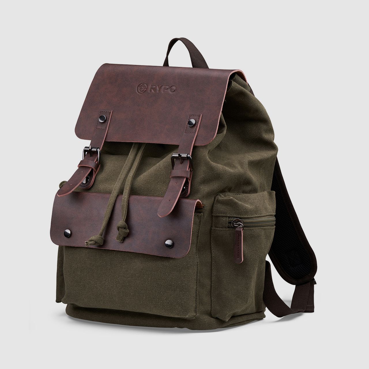 Rypo Canvas-Rucksack Grün, Bild 1 von 2