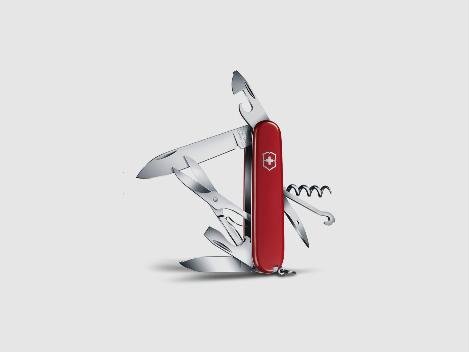 VICTORINOX Offiziersmesser Climber Rot