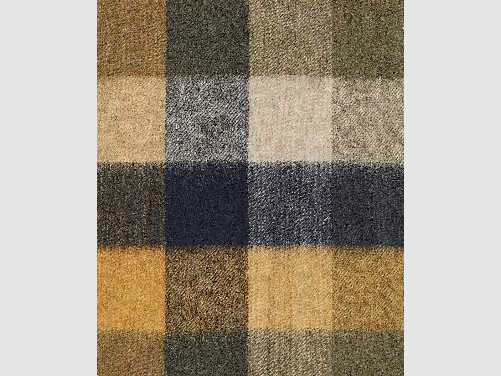 Barbour Large Tattersall Scarf made of Lambswool