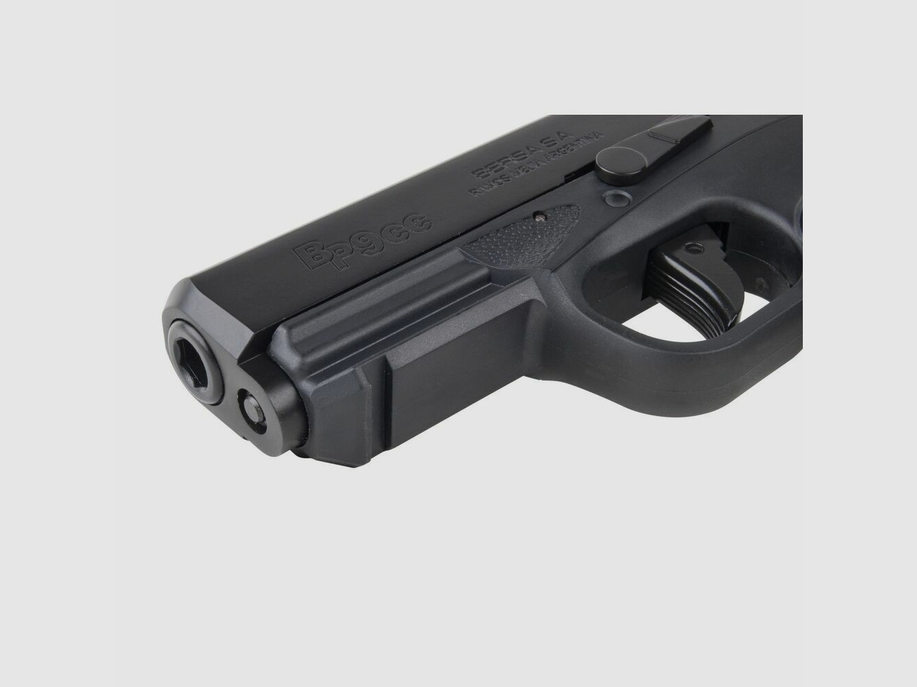 Bersa BP9CC Schwarz 4,5mm BB - Druckluft Co2 Non BlowBack