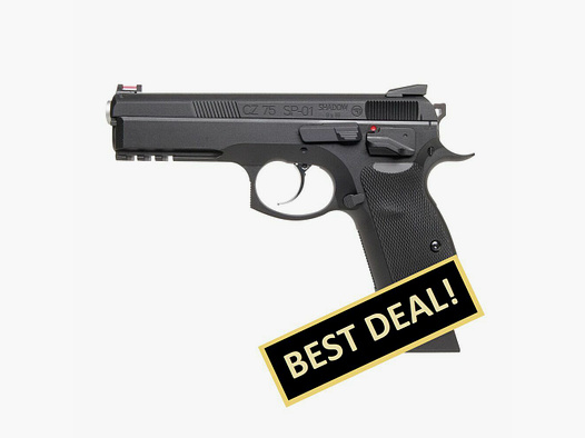 CZ SP-01 Shadow Zwart 4,5mm BB Luchtdruk Co2 BlowBack