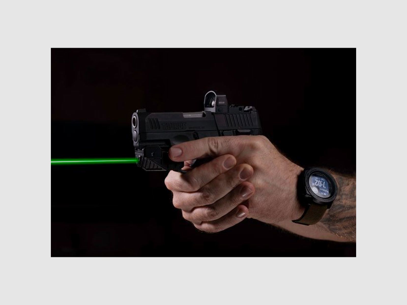 RED DOT – VIRIDIAN OPTICS – RFX25 GREEN DOT REFLEX SIGHT | Docter/Burris FF/Vortex Venom Footprint | 3 MOA, afbeelding 11 van 12