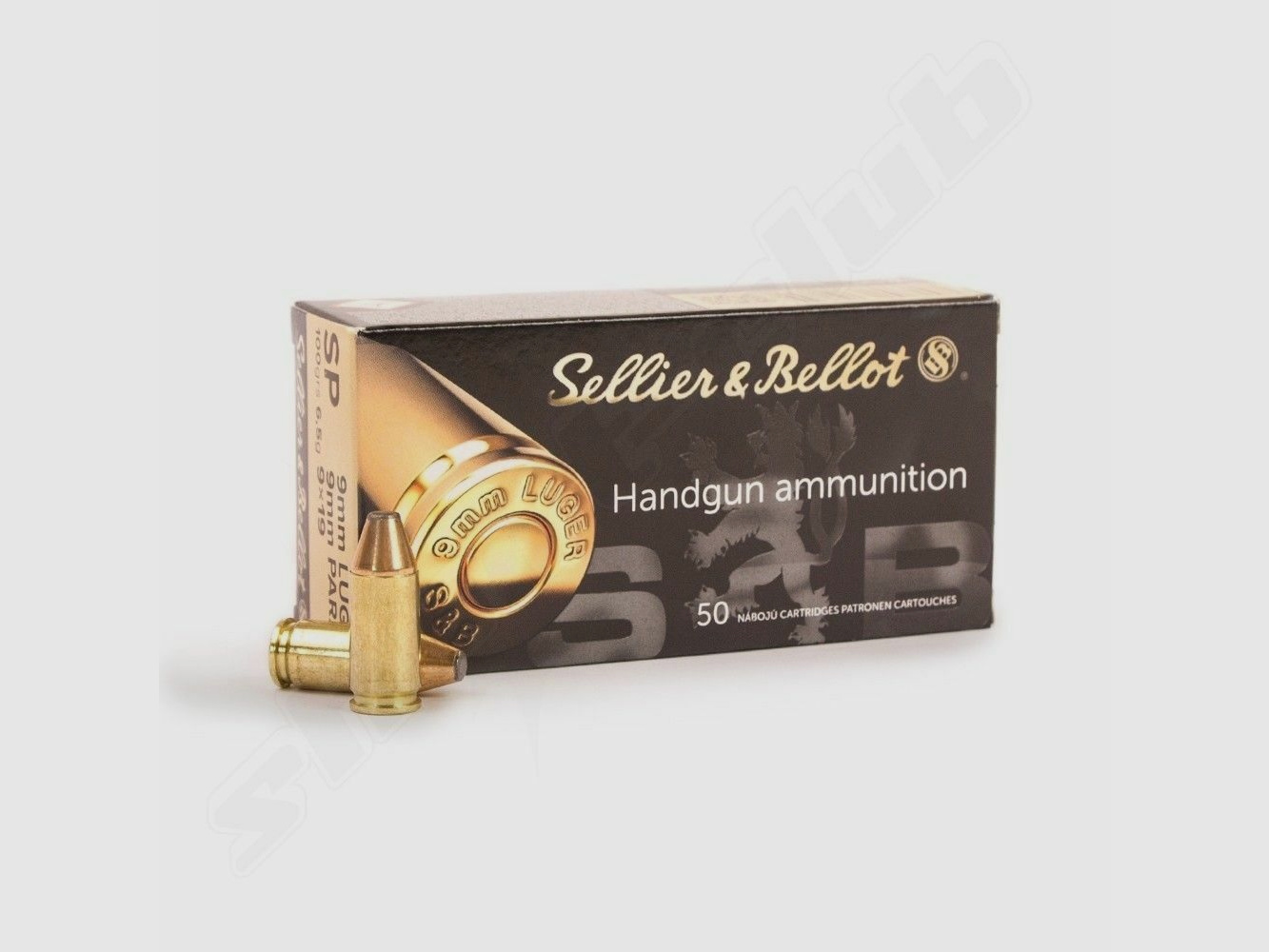 Sellier & Bellot SP 100grs 50Schuss 9mmLuger