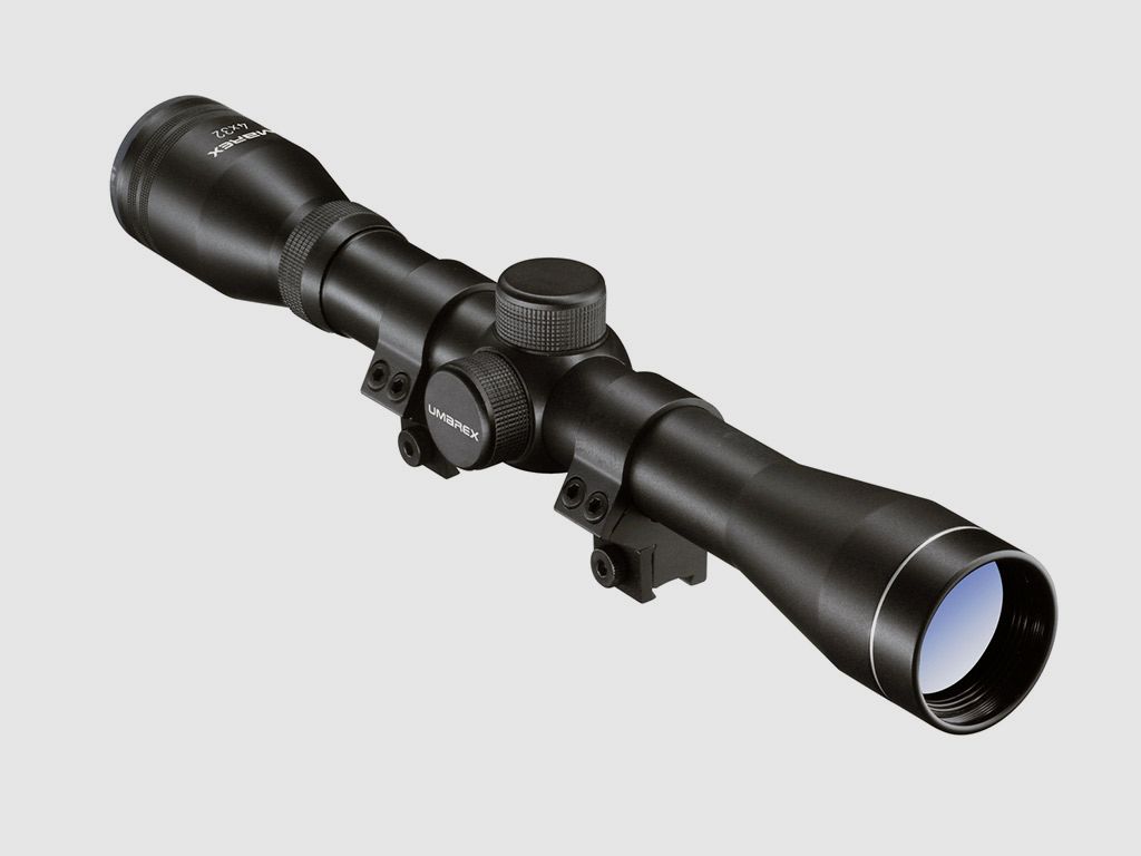 Luftgewehr Zielfernrohr Umarex RS 4x32, Duplex Absehen, inklusive High-Power-Montage fĂĽr 11 mm Prismenschiene