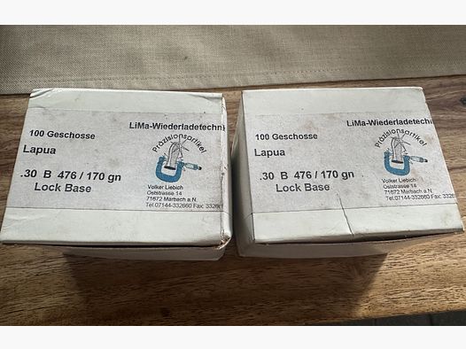 Lapua Geschosse Kaliber 30