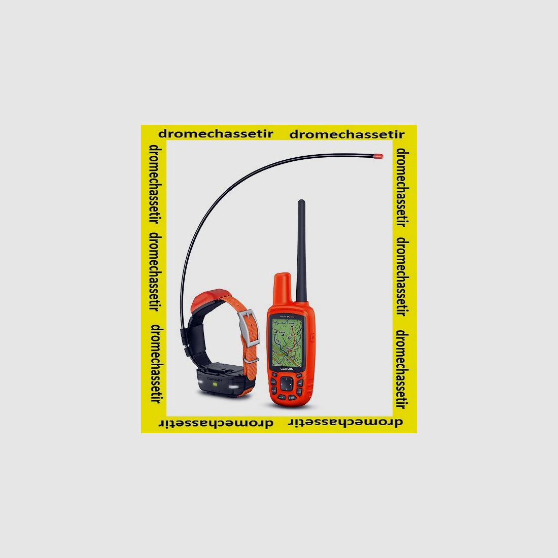 Pack Garmin, Fernbedienung Alpha 50 und Ortungs-Halsband T5 Mini