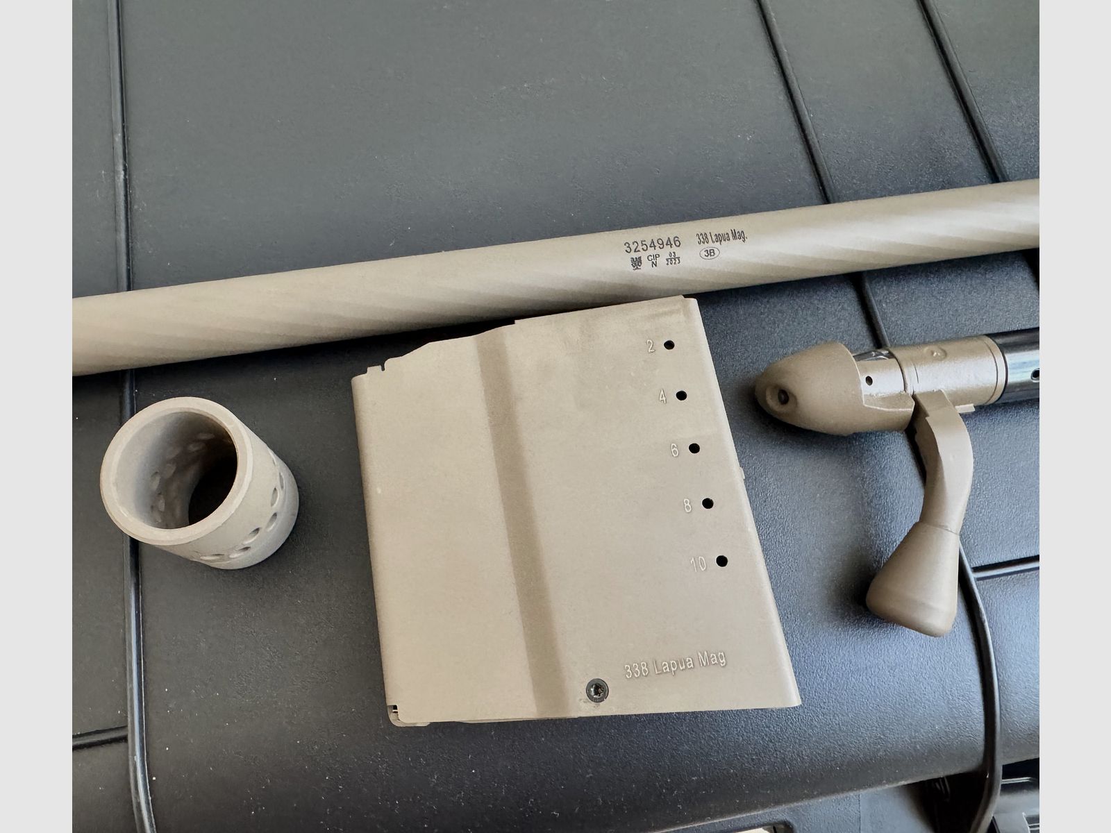 Exklusives Komplett-Setup – Steyr SSG M1 in .338 Lapua Mag. mit Wechsellauf 6.5 Creedmoor & Premium-Zubehör