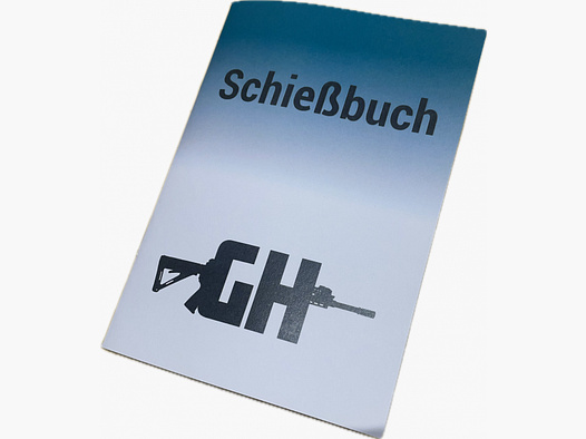 GUN-HOUSE SCHIEßBUCH FÜR SPORTSCHÜTZEN - 32 SEITEN