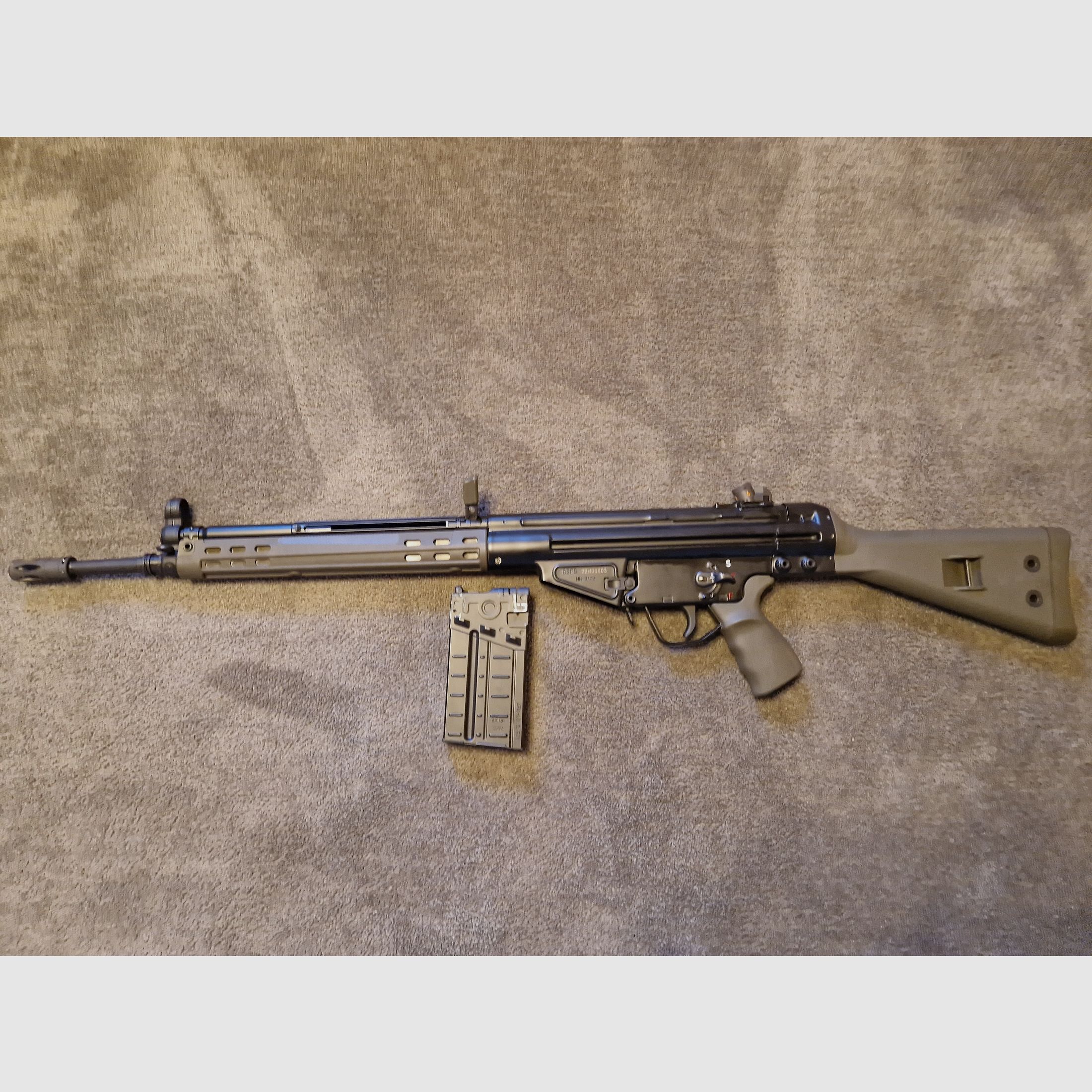 Heckler & Koch G3 Softair-Gewehr Kaliber 6 mm BB Gas Blowback (P18) 
