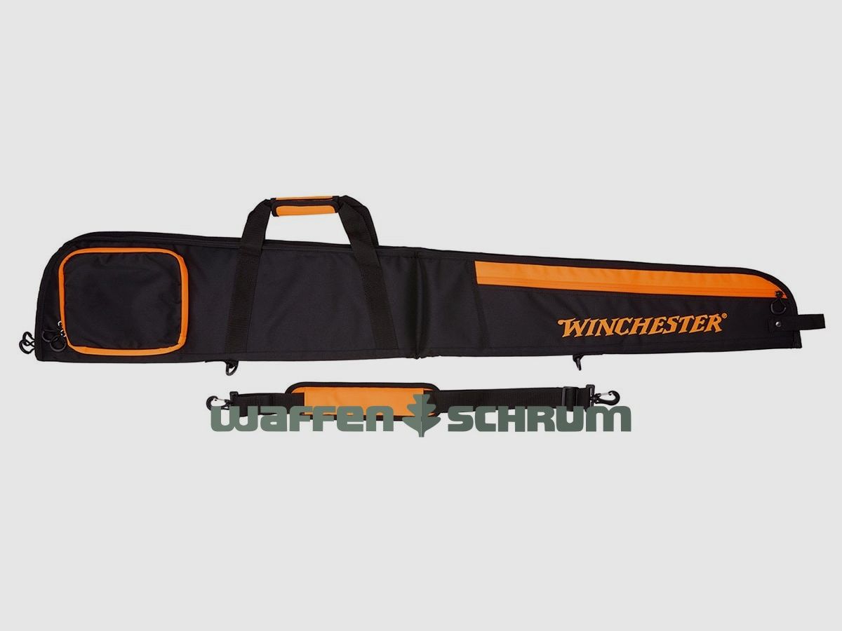 Winchester shotgun case Flex Colombus 135cm - black/orange