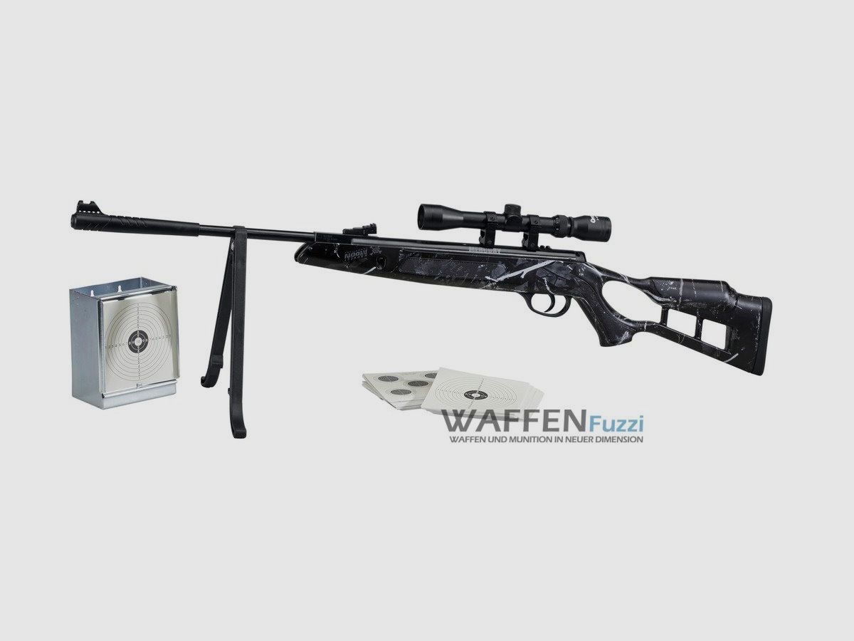 Mercury Chili Special Camo Set Air Rifle Break Barrel 4.5mm Diabolo