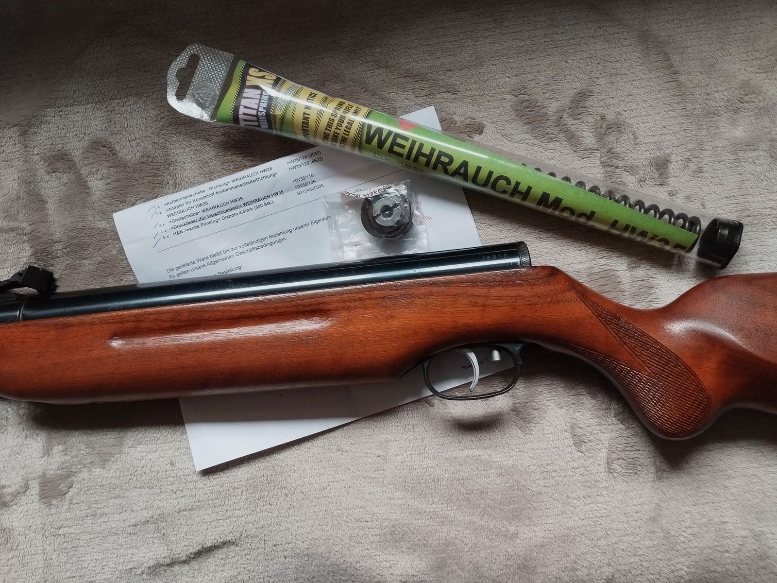 WEIHRAUCH HW 35 de 1958 sans F / Limite de Joule n° égal à 3x