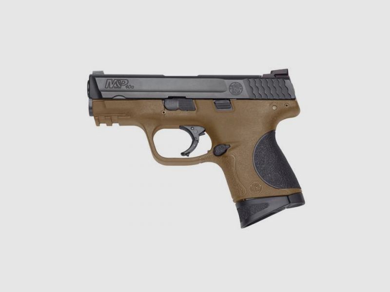 M&P40c Subcompact Kaliber .40S&W in TAN - Smith & Wesson