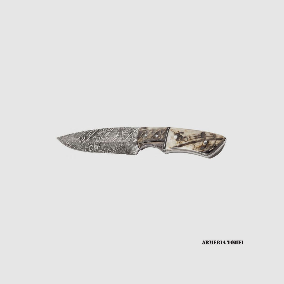 Messer – 39OUTDOOR Damastmesser Hunter – Horn