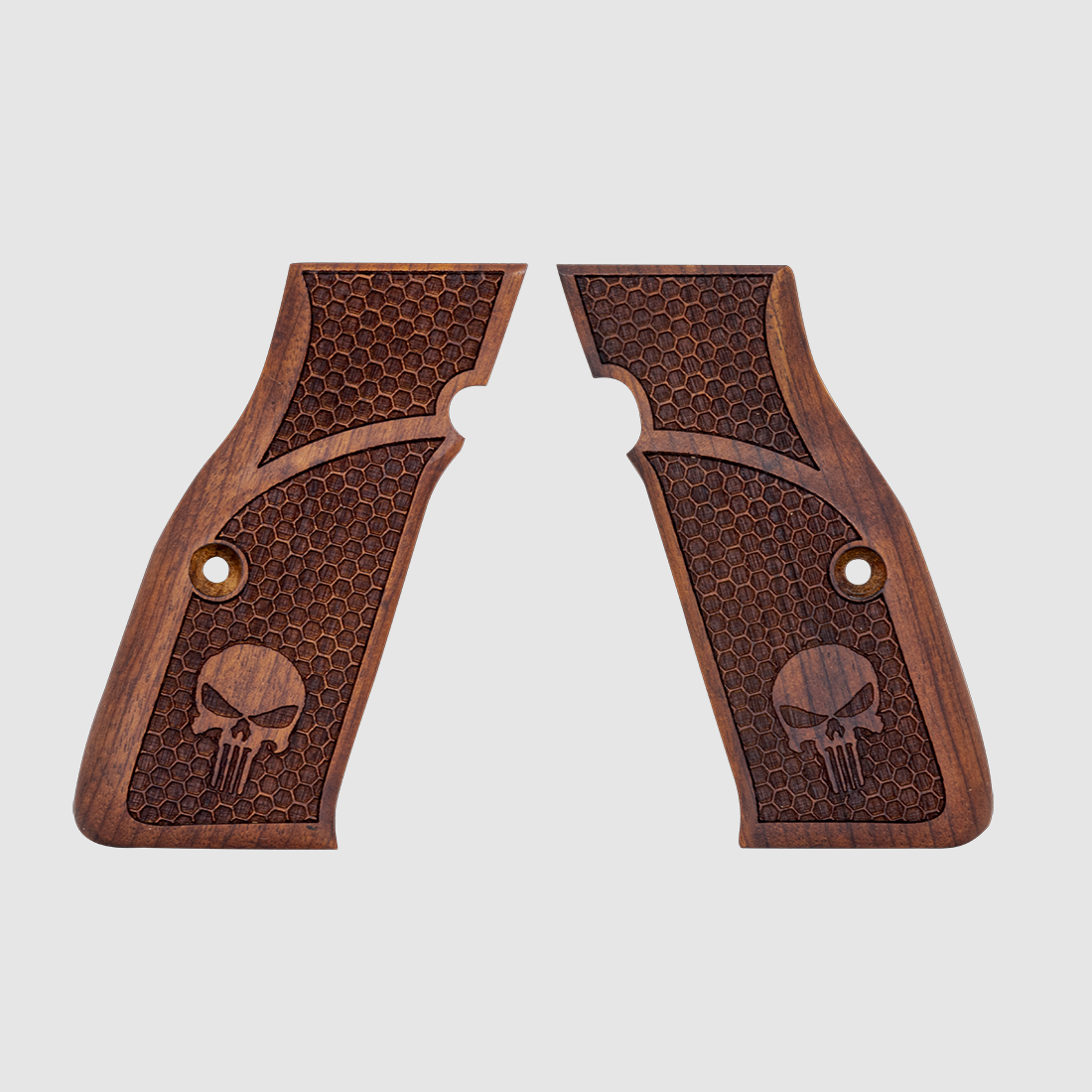MBT Holzgriffplatten Punisher CZ SHADOW