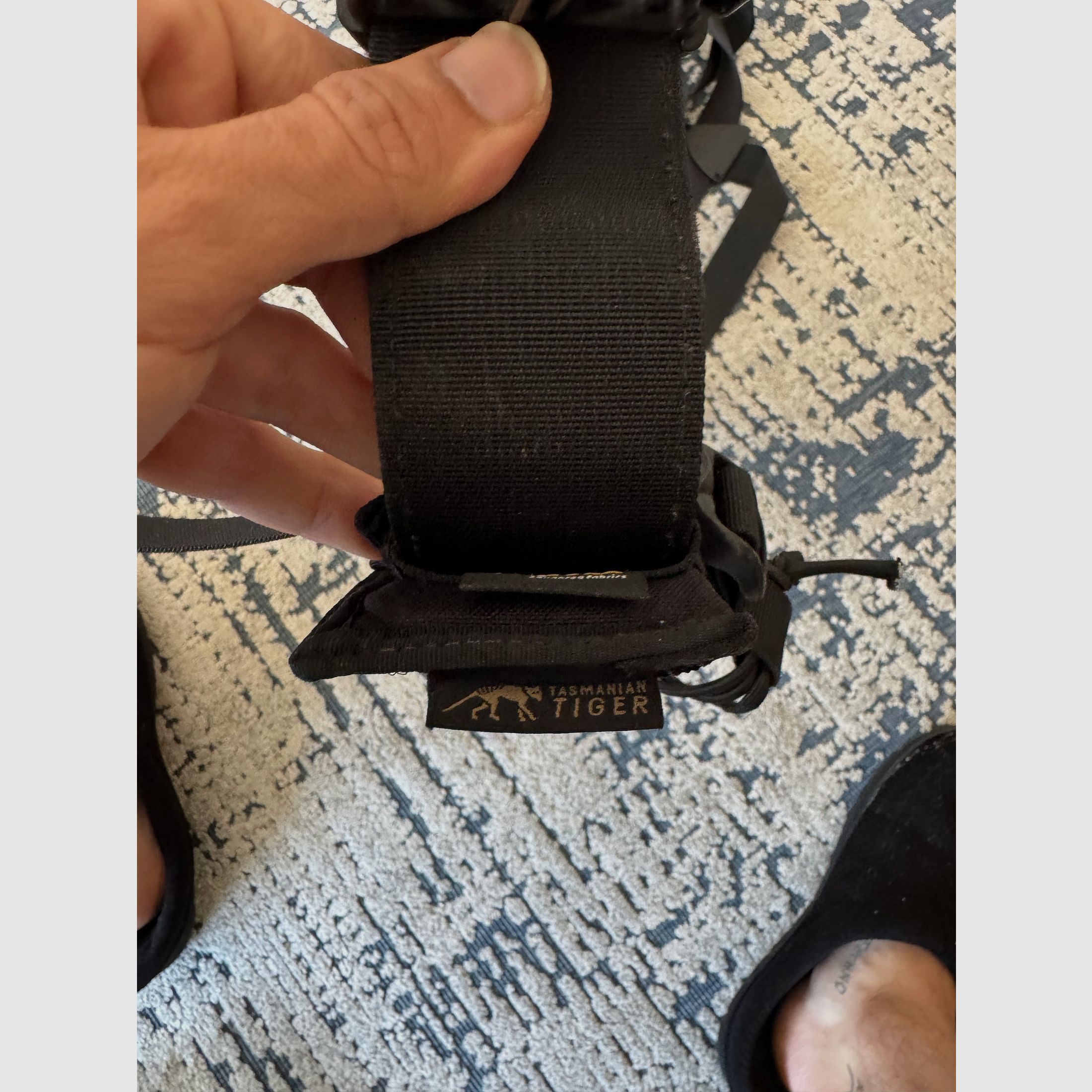 Tasmanian Tiger TT Warrior Belt MK IV + Hosenträger Schwarz