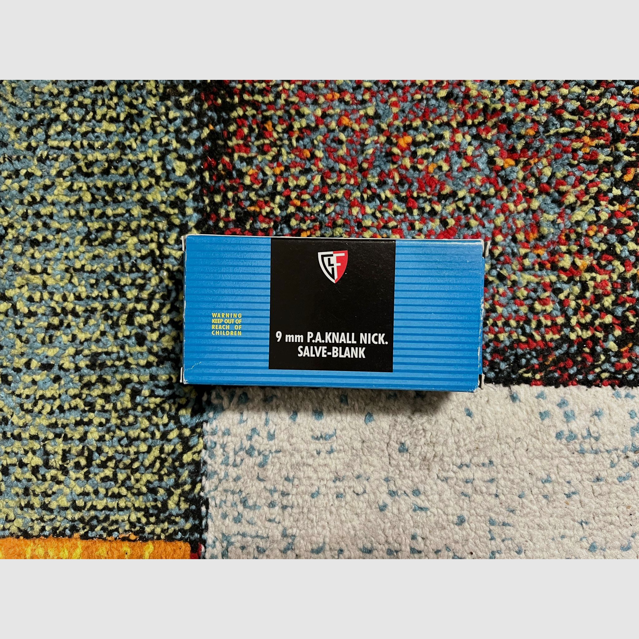 Fiocchi 9mm PAK Platzpatronen - Sammler