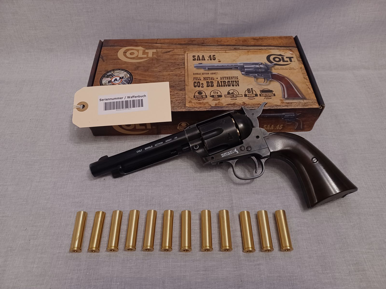 Colt SAA / Antik Finish / .43 / RAM / Revolver / OVP (175)
