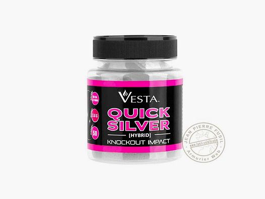 VESTA DEFENSE - Topf mit 50 Kugeln QUICK SILVER