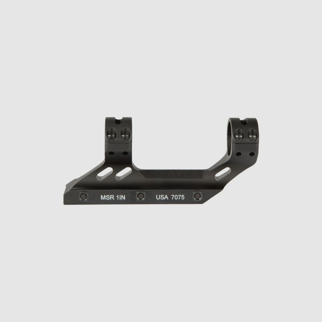 Weaver Premium MSR Tactical Scope Mount 34mm - Blockmontage