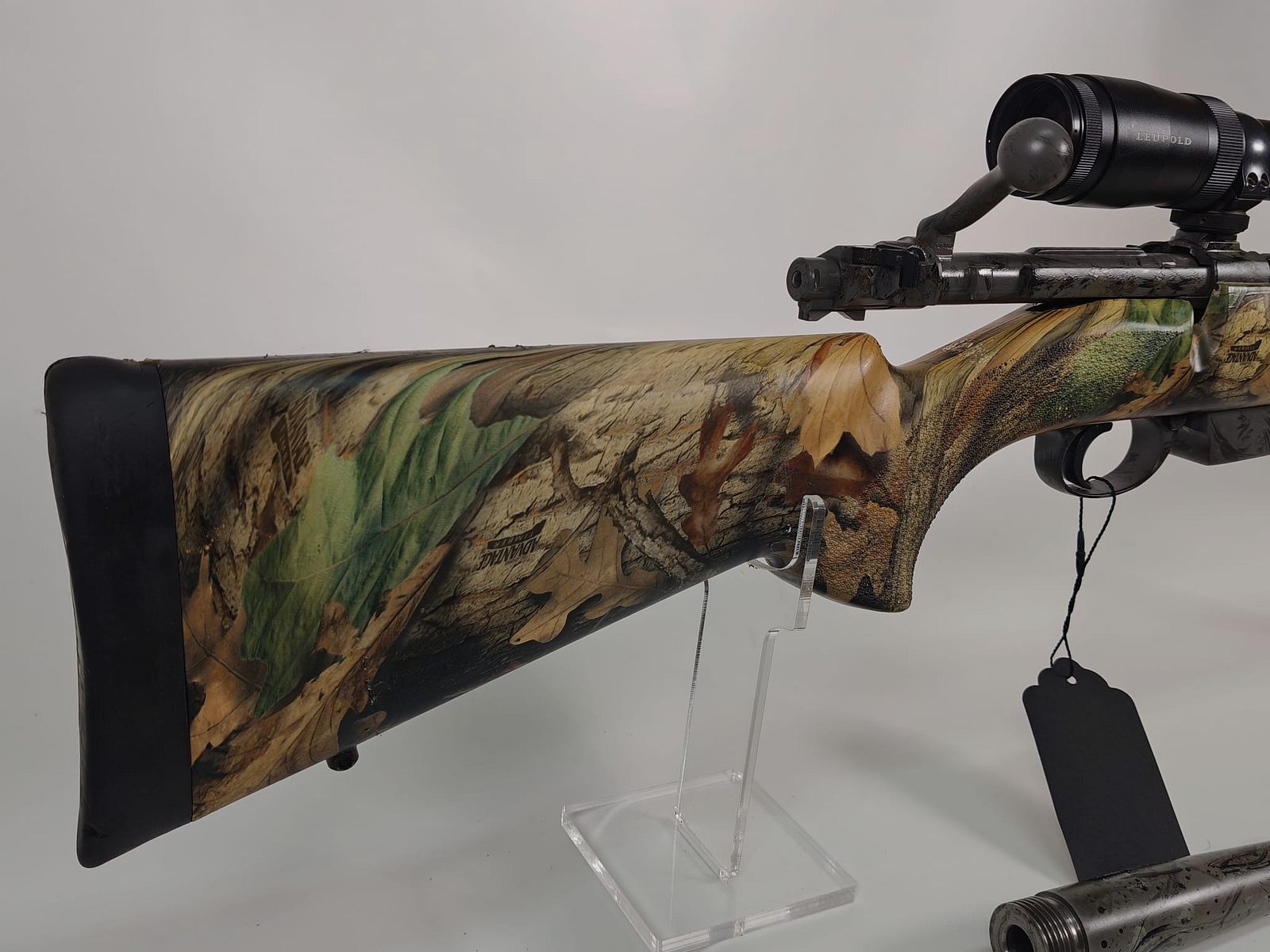 Steyr Mod. 98 .375Ruger con cañón intercambiable, Leupold VX-6 2-12x42 y Aimpoint 7000L 2x, imagen 7 de 8