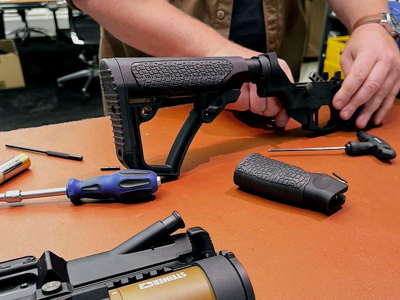 The workshop service - installation of triggers Glock Performance Trigger & Timney Alpha Trigger