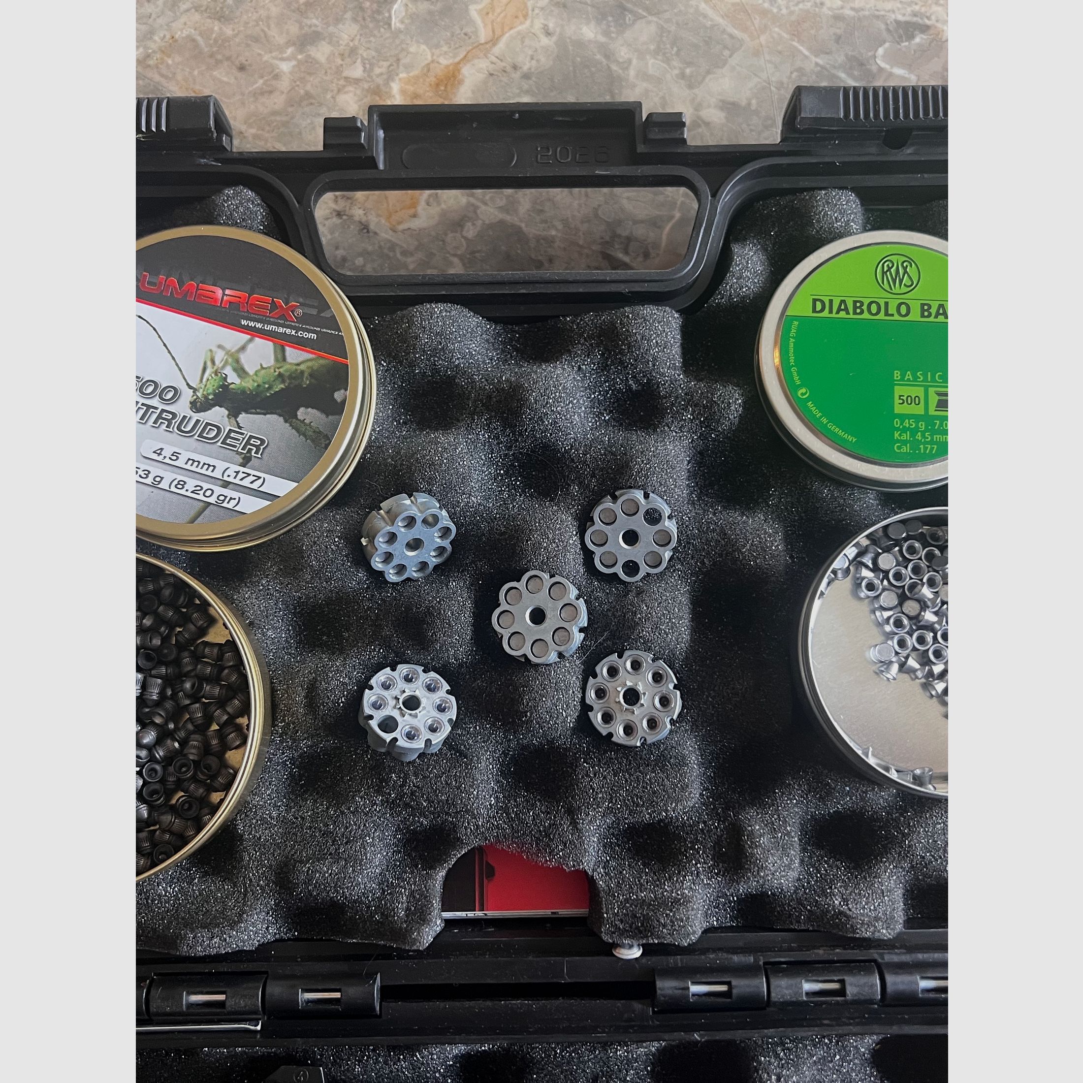 Luftpistole Umarex Walther CP88, 4 Zoll, 4,5 mm Diabolo