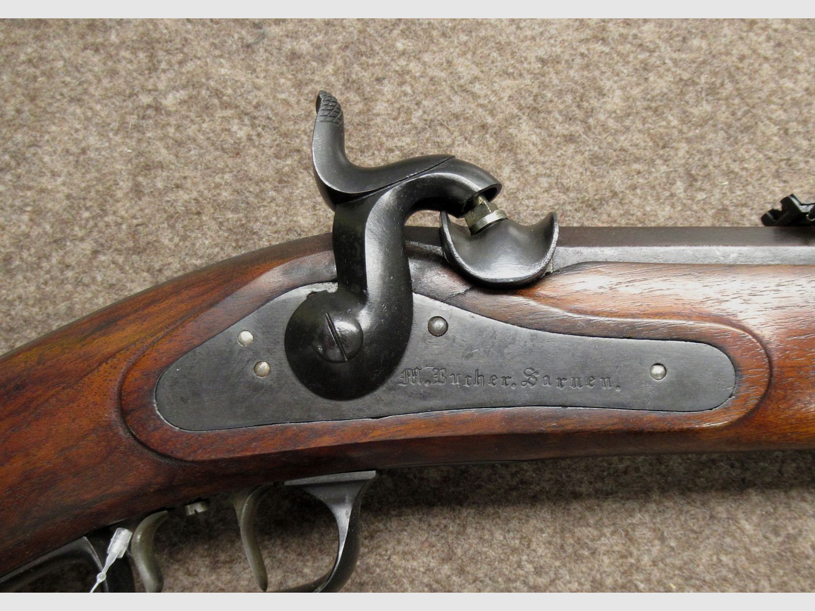 AB-191 BUCHER Büchse Mod. 1851 Kal. 10.4mm, Bild 3 von 5