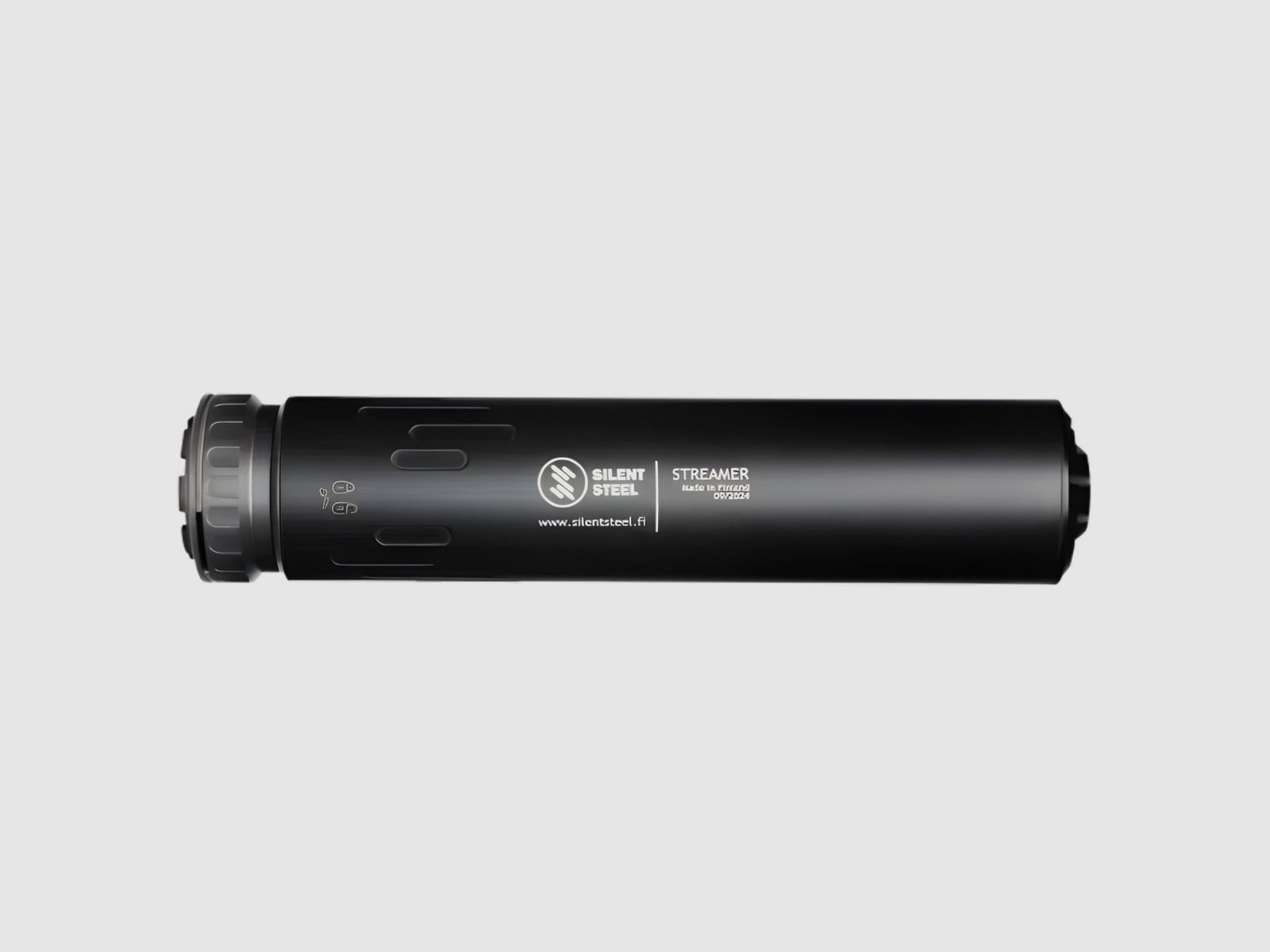 Silent Steel - Tłumik Flow Streamer 9mm QD 3-Lug - Czarny - ST900B-SS QD3L, zdjęcie 1 z 4