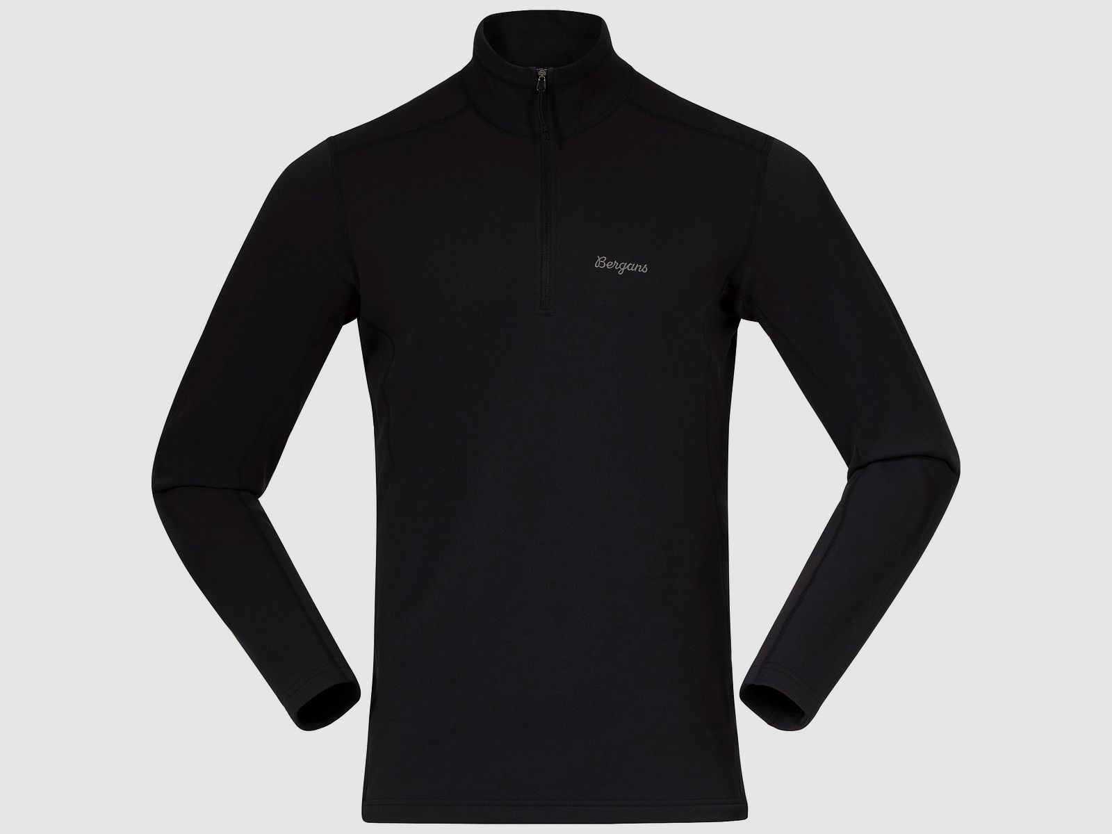 Bergans Midtli Midlayer Half Zip Men Black XL