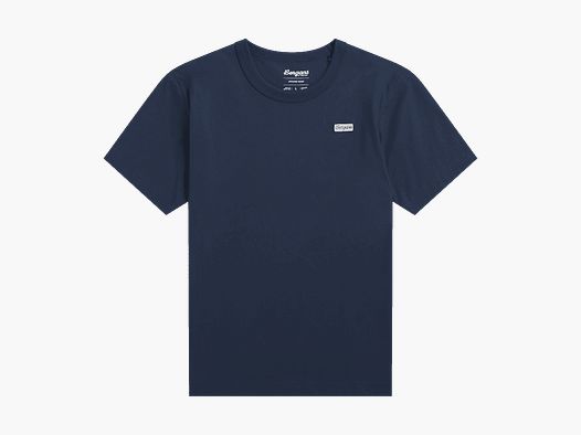 Bergans Logo Cotton Tee Men Navy Blue L