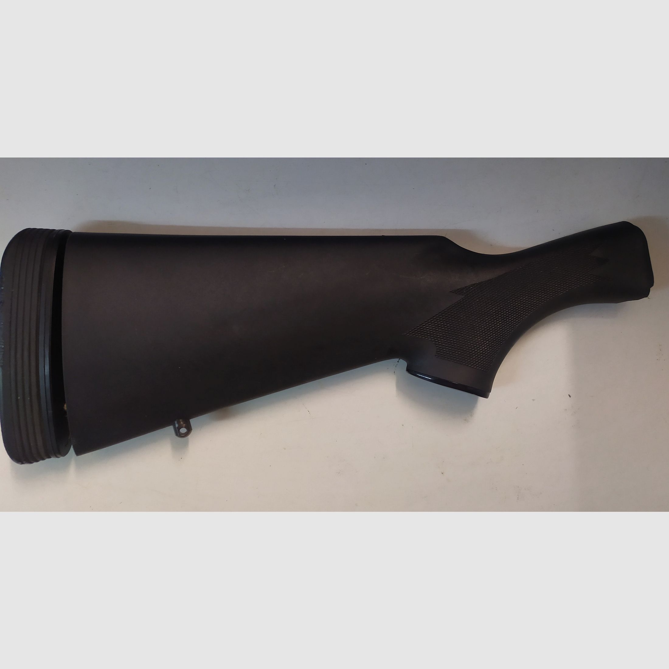 Various accessories & parts: 1911 stainless steel parts, Ruger scope mount, 4x20 scope, 4.5mm BB Glock, G3-Rem870-STR stocks, several gun cases