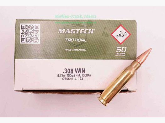 Cartucce per fucile MagTech .308Win