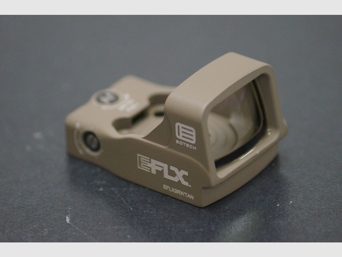 EOTECH EFLX Mini Reflex Sight 3 MOA dot TAN/FDE, Bild 1 von 3