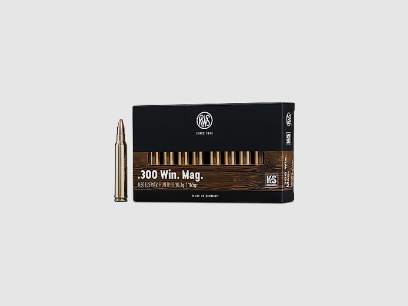 RWS amunicja myśliwska .300 Win Mag 10,7g szpiczasta