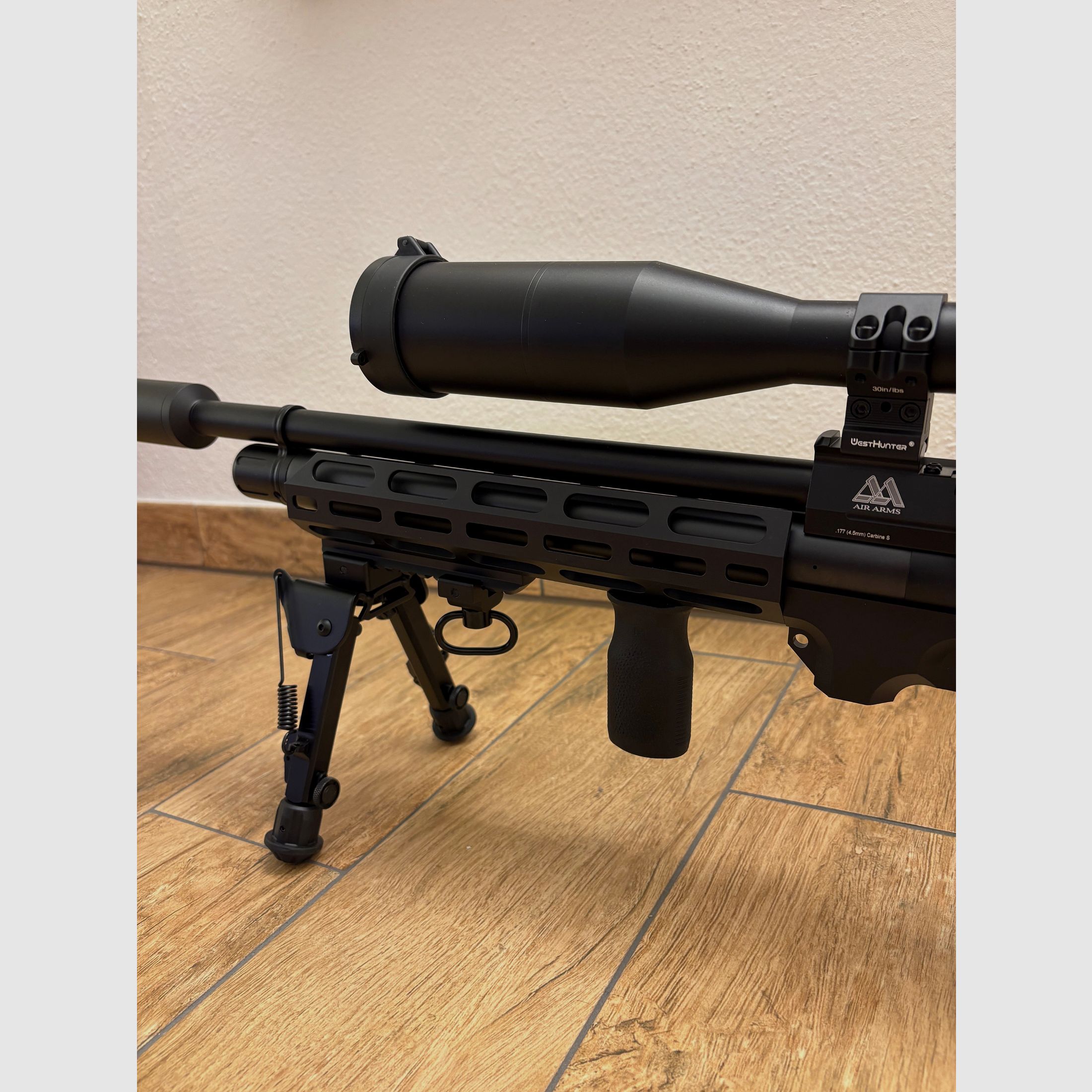 Air Arms S510TR Karabiner 4,5mm taktisch 1 mal benutzt