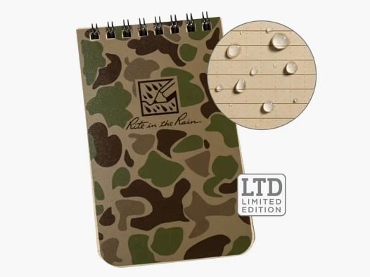 3x5" Notebook (Duck Camo) Rite In The Rain