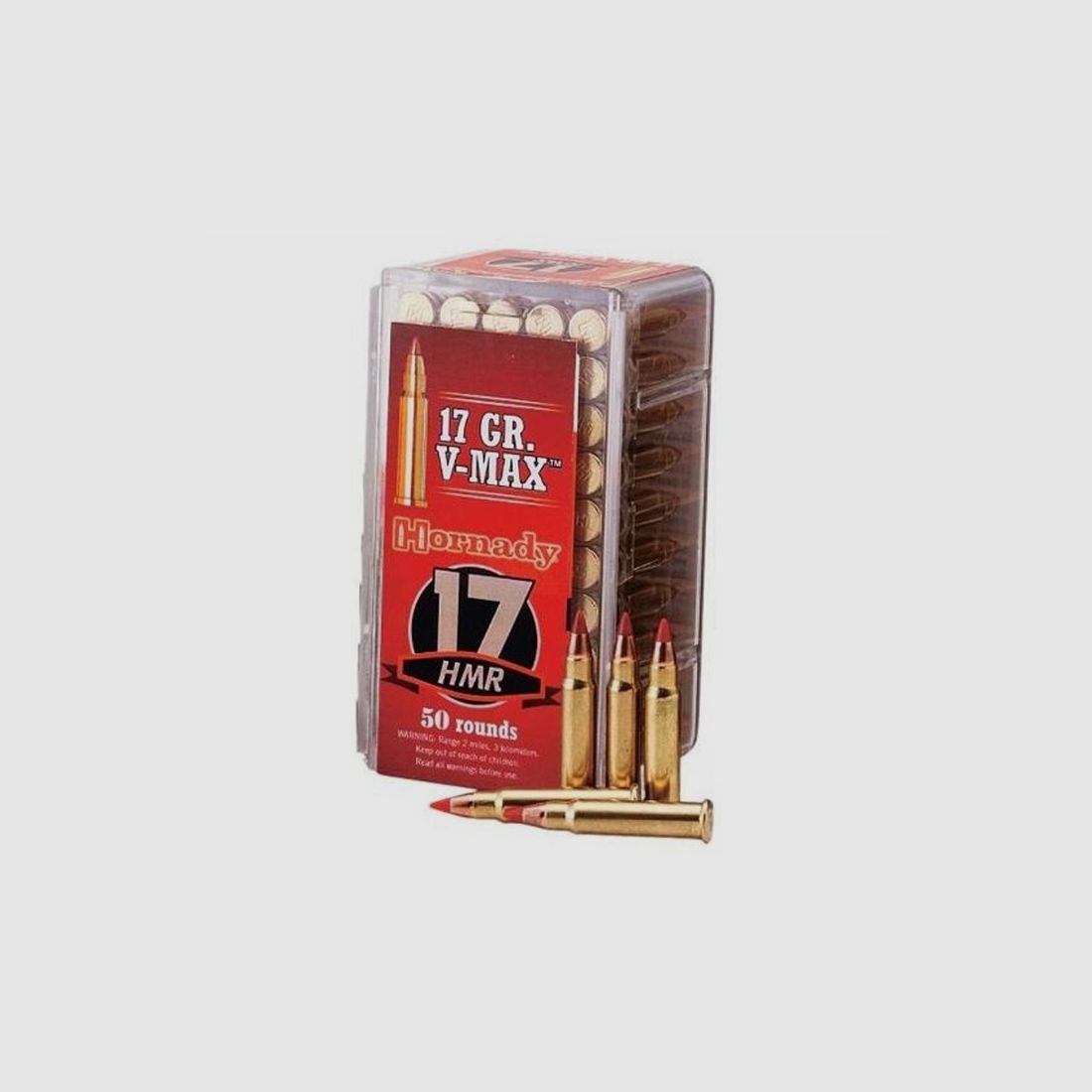 Balles HORNADY - 17HMR - 17 gr.V-MAX