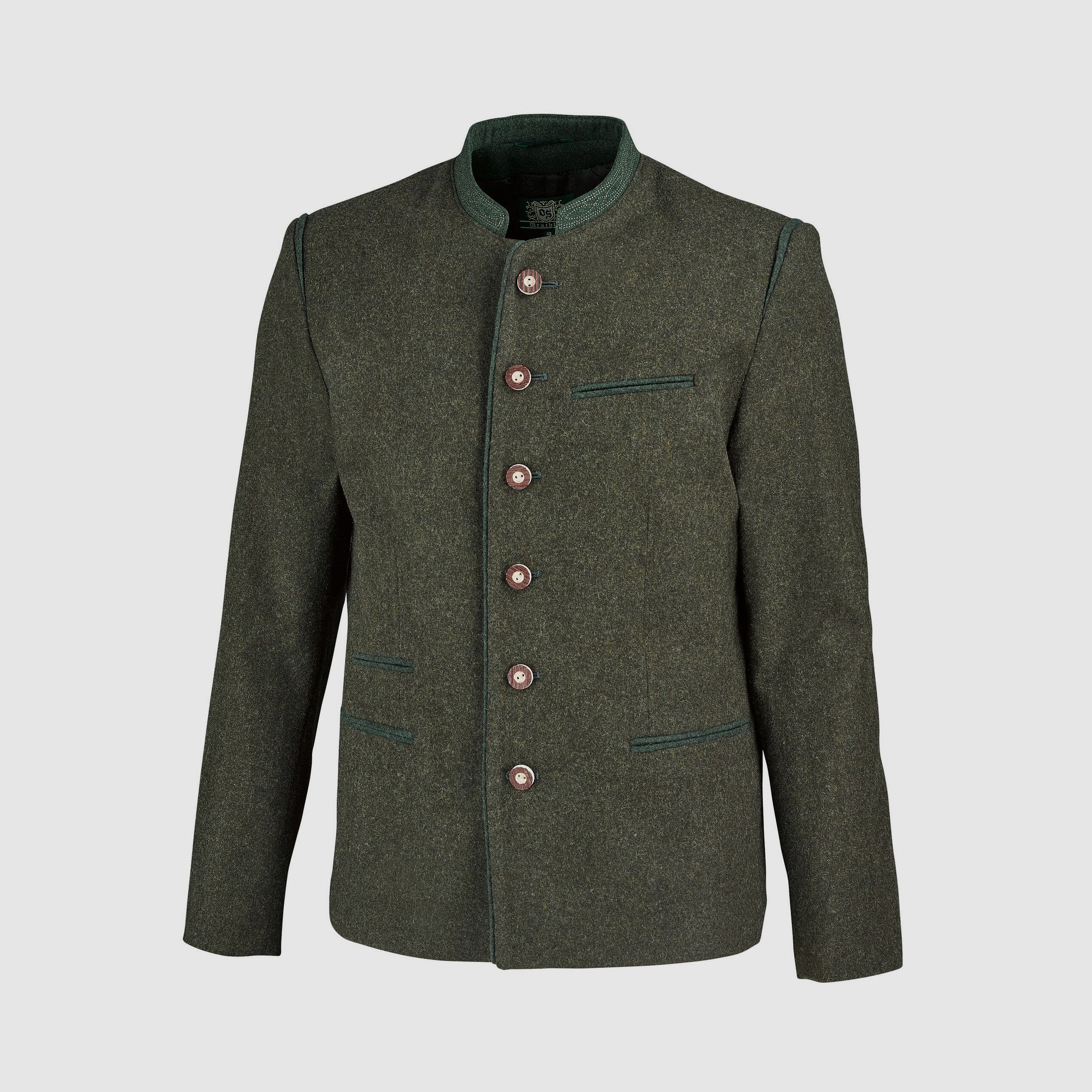 Veste OS-Trachten avec broderie au col