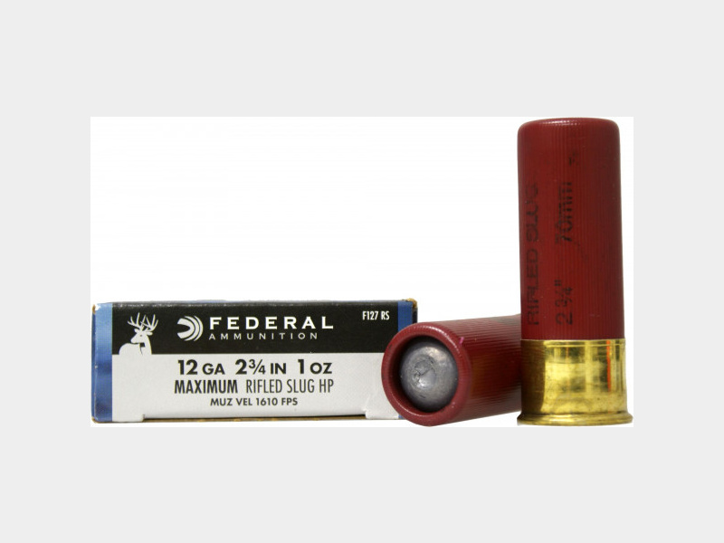 Federal Premium 12/70 28,00g - 432grs Power-Shok Rifled Slug Flintenlaufgeschosse