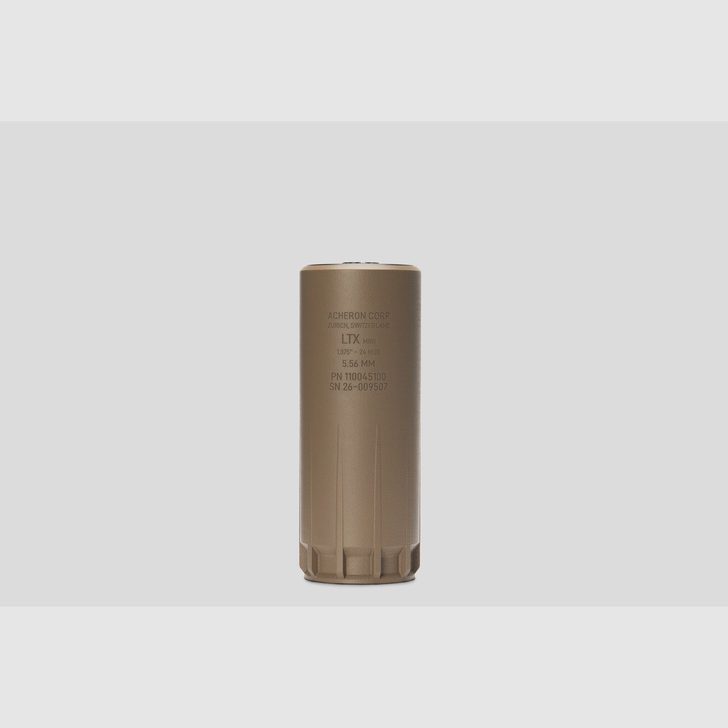 Acheron LTX mini Schalldämpfer 5.56 mm, Bild 6 von 6