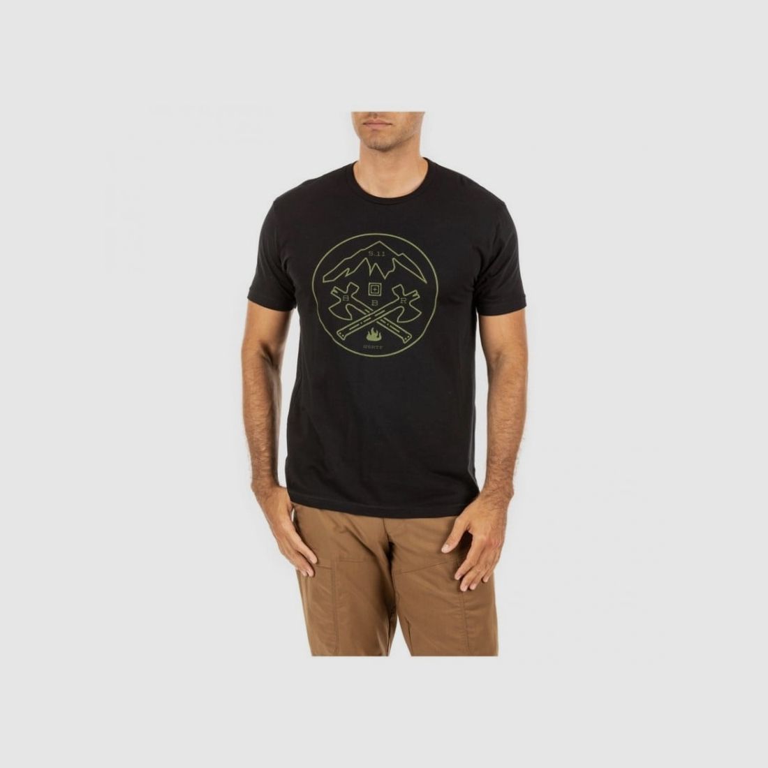 5.11 T-SHIRT CROSSED AXE MOUNTAIN, Bild 1 von 3