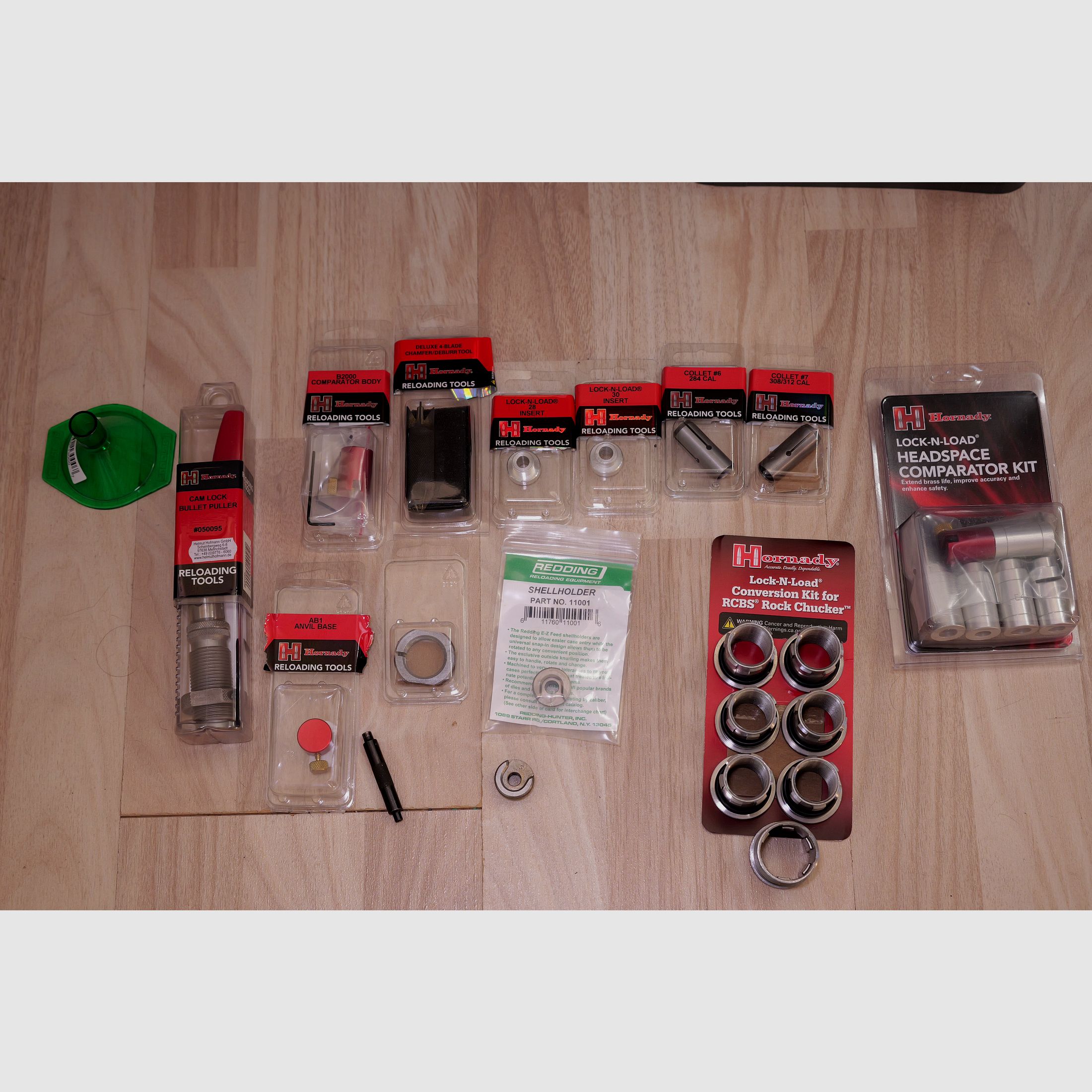 Reloading bundle equipment set collection Redding Hornady Lyman Frankford Arsenal